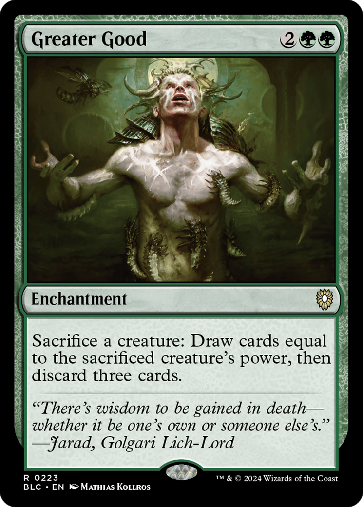 Greater Good [Bloomburrow Commander]-1