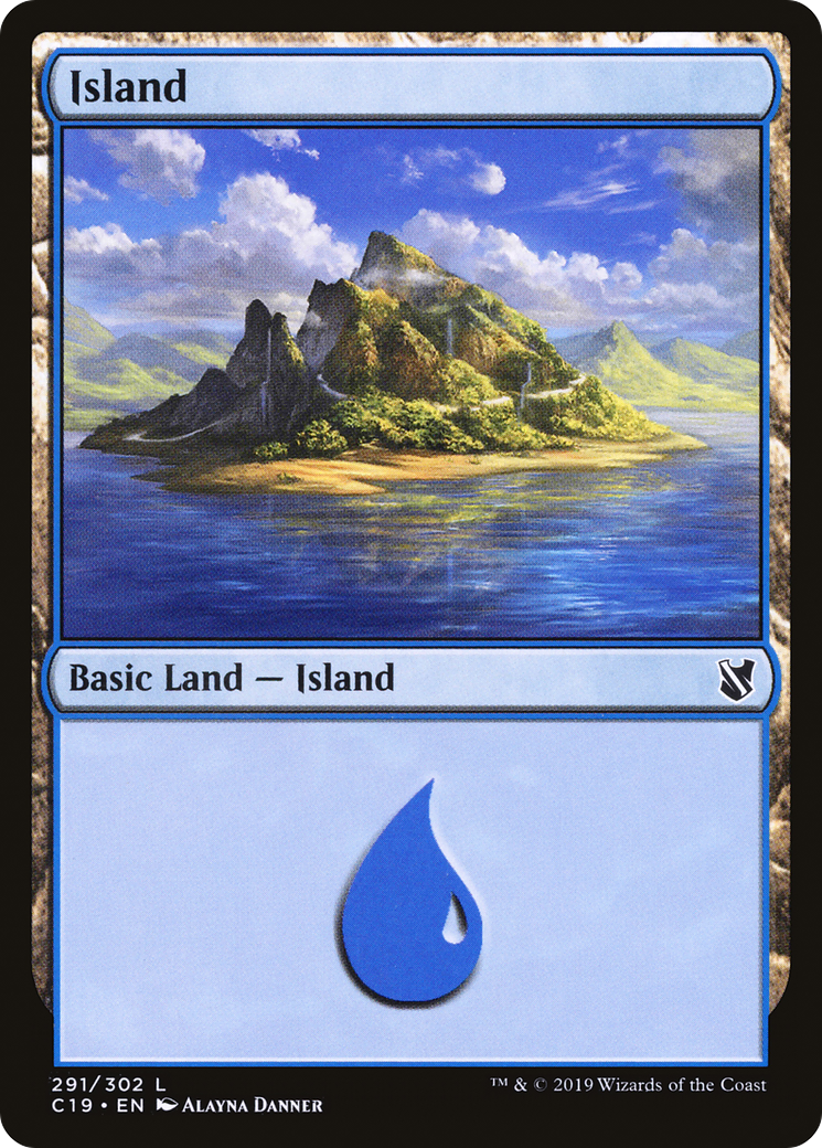 Island (291) [Commander 2019]-1