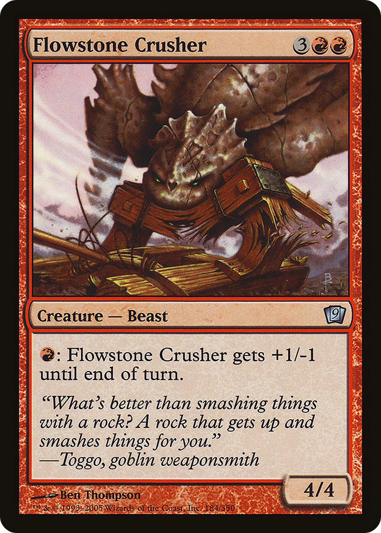 Flowstone Crusher [Ninth Edition]-1