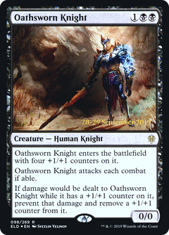 Oathsworn Knight [Throne of Eldraine Prerelease Promos]-1