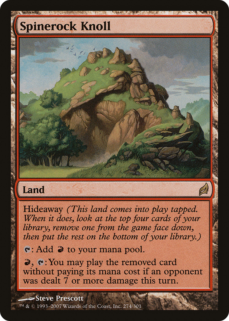 Spinerock Knoll [Lorwyn]-1