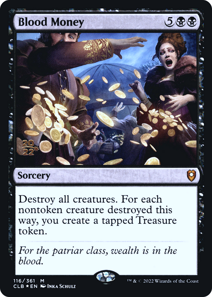 Blood Money [Commander Legends: Battle for Baldur's Gate Prerelease Promos]-1