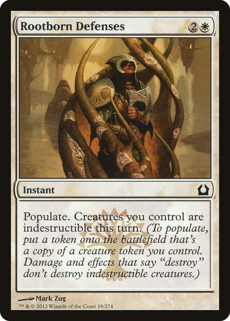 Rootborn Defenses [Return to Ravnica]-1