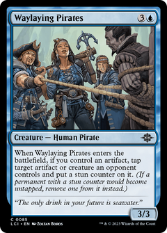 Waylaying Pirates (LCI-085) - The Lost Caverns of Ixalan Foil-1