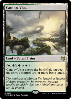 Canopy Vista [Wilds of Eldraine Commander]-1