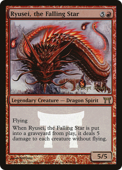 Ryusei, the Falling Star [Champions of Kamigawa Promos]-1