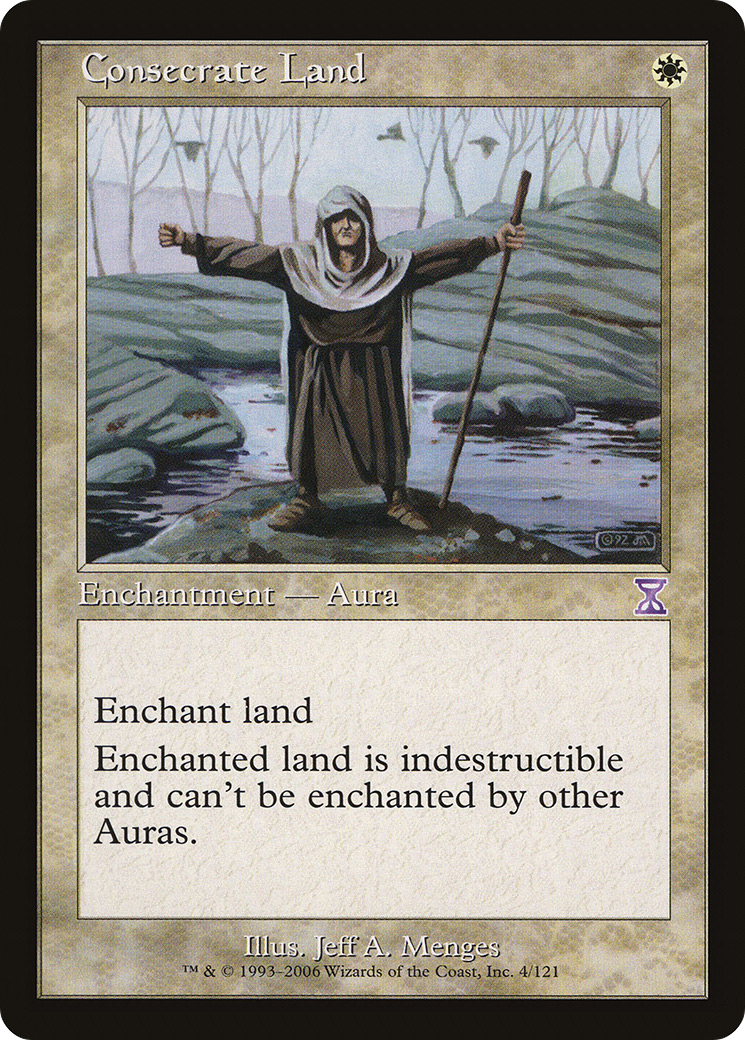Consecrate Land [Time Spiral Timeshifted]-1