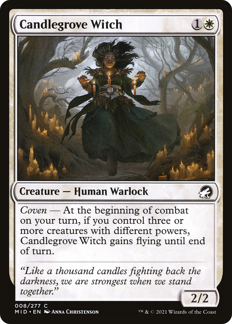 Candlegrove Witch [Innistrad: Midnight Hunt]-1