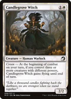 Candlegrove Witch [Innistrad: Midnight Hunt]-1