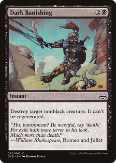 Dark Banishing (Divine vs. Demonic) [Duel Decks Anthology]-1