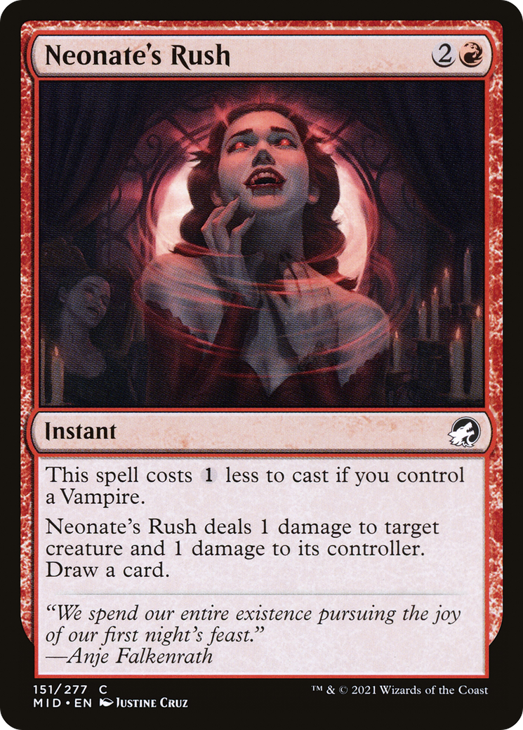 Neonate's Rush [Innistrad: Midnight Hunt]-1