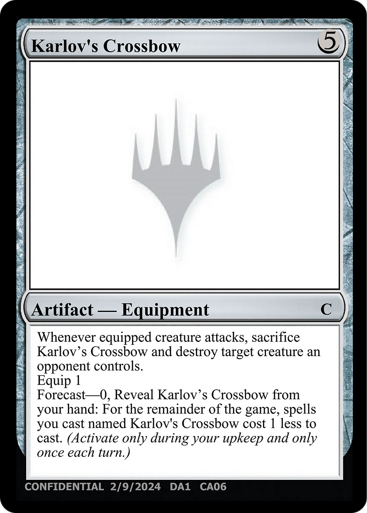 Karlov's Crossbow (UNK-CA06A) - Unknown Event-1