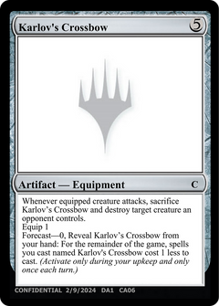 Karlov's Crossbow (UNK-CA06A) - Unknown Event-1