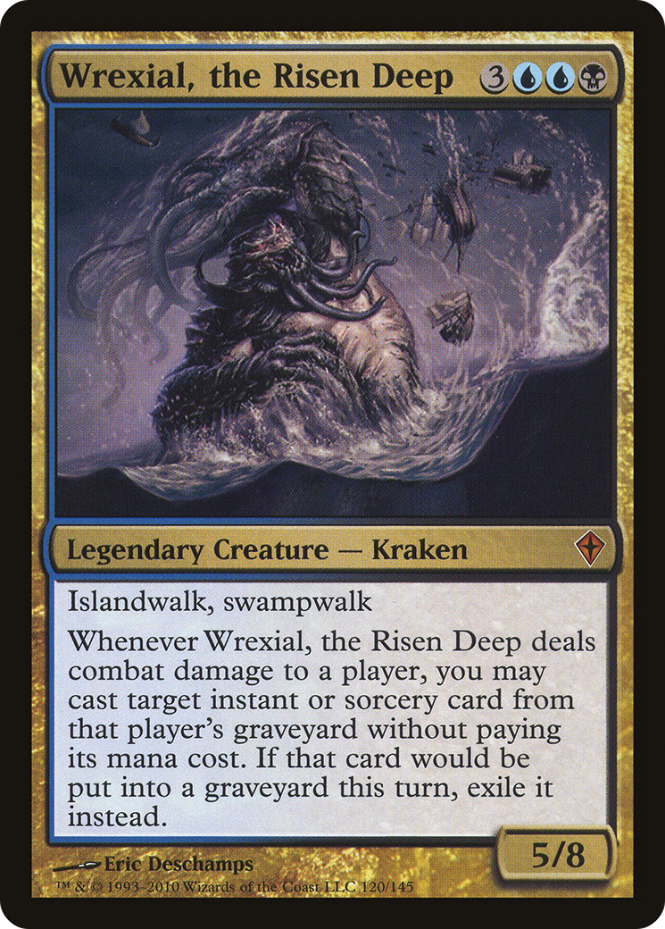 Wrexial, the Risen Deep (WWK-120) - Worldwake Foil-1