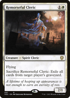 Remorseful Cleric [Innistrad: Crimson Vow Commander]-1