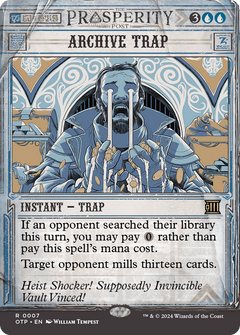 Archive Trap [Outlaws of Thunder Junction: Breaking News]-1