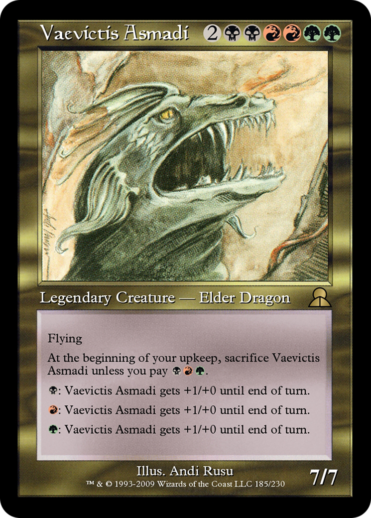 Vaevictis Asmadi (ME3-185) - Masters Edition III Foil-1