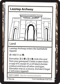 Lazotep Archway [Mystery Booster 2 Playtest Cards]-1