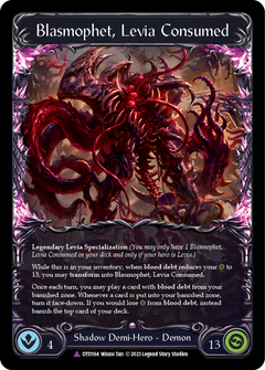 Levia, Redeemed // Blasmophet, Levia Consumed (Marvel) [DTD164] (Dusk Till Dawn)  Cold Foil-2