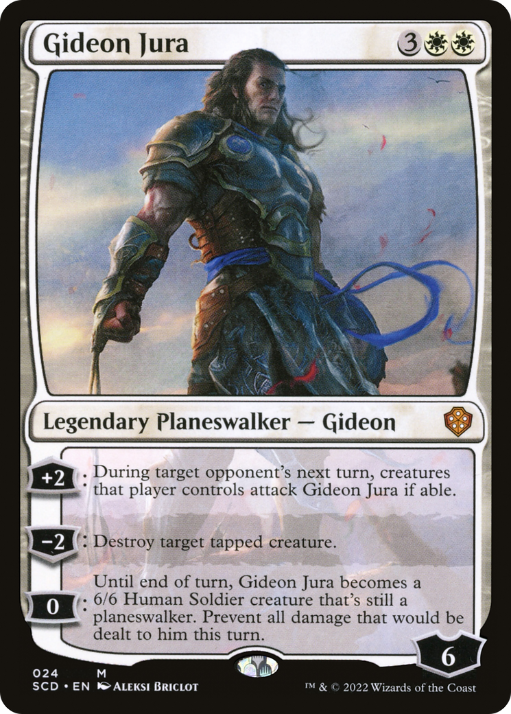 Gideon Jura [Starter Commander Decks]-1