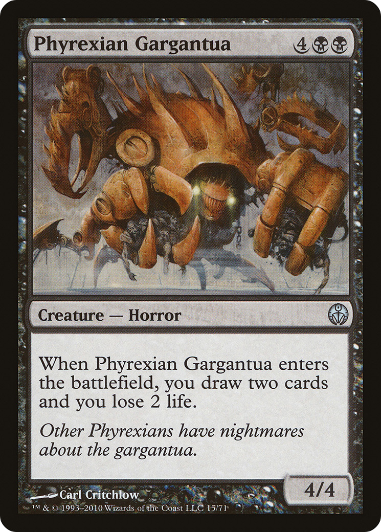 Phyrexian Gargantua [Duel Decks: Phyrexia vs. the Coalition]-1