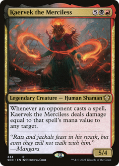 Kaervek the Merciless [Starter Commander Decks]-1