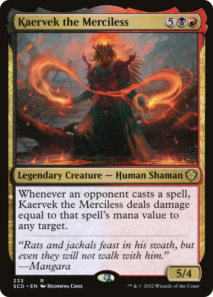 Kaervek the Merciless [Starter Commander Decks]-1