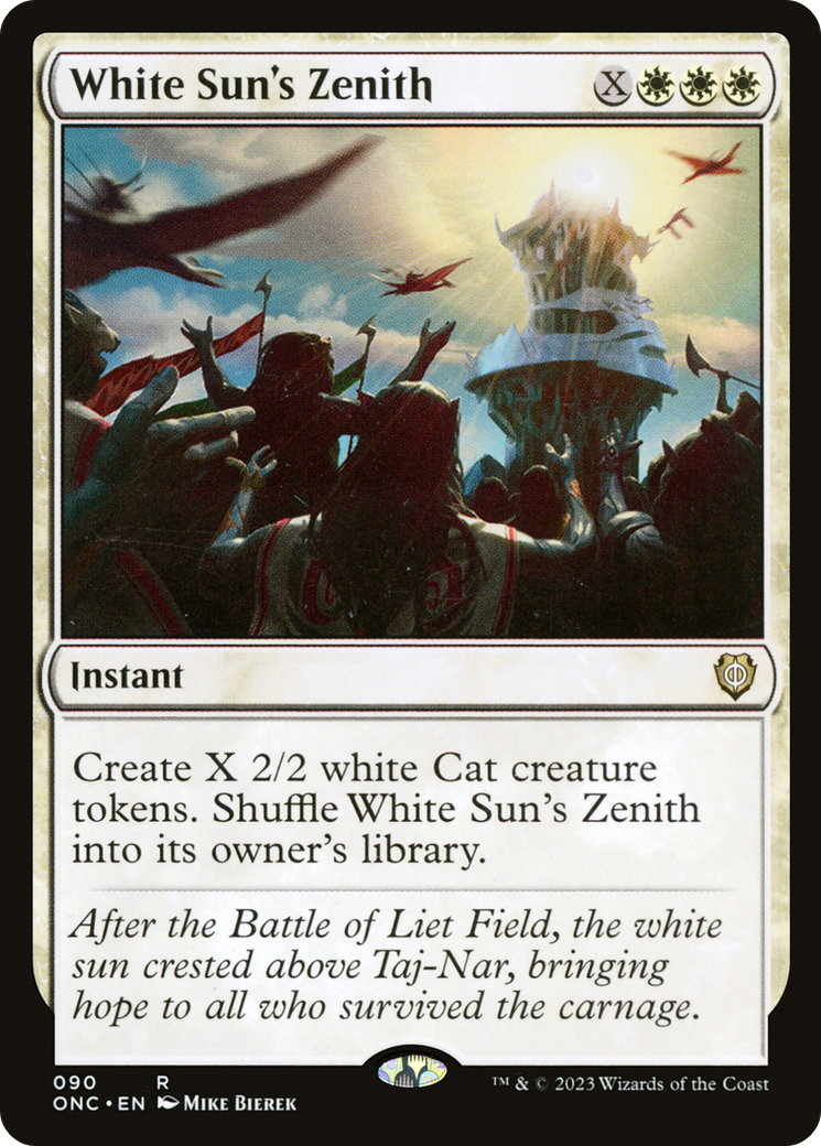 White Sun's Zenith (ONC-090) - Phyrexia: All Will Be One Commander-1