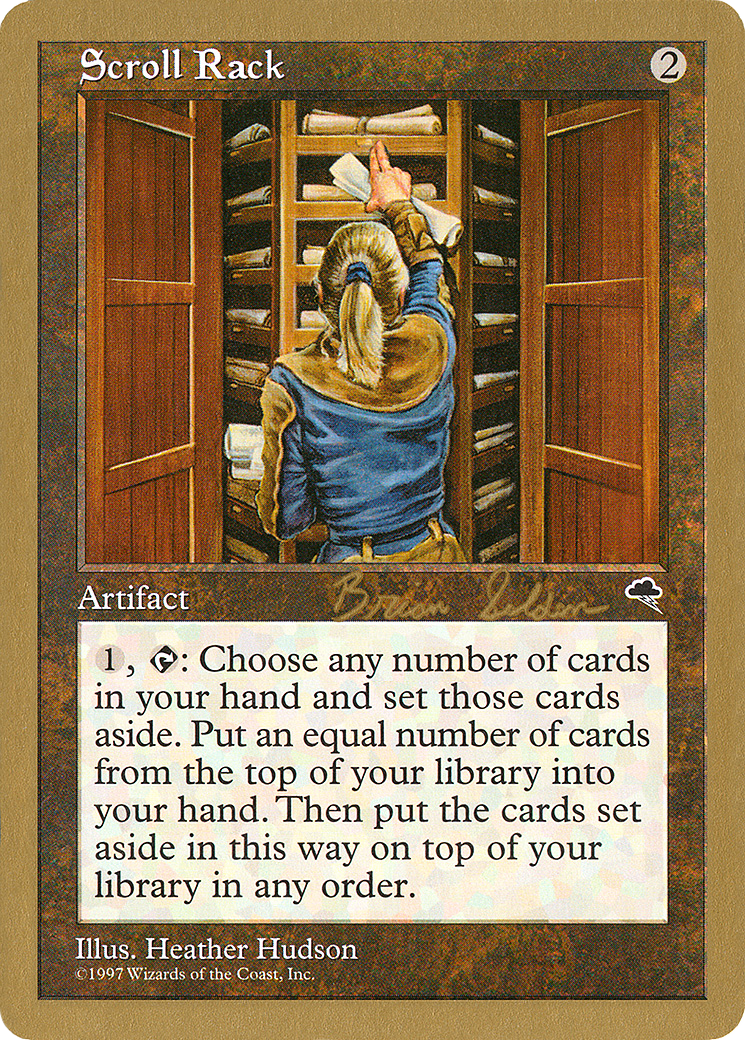 Scroll Rack - 1998 Brian Selden (TMP) (WCD-) - World Championship Decks 1998-1