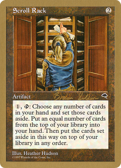 Scroll Rack - 1998 Brian Selden (TMP) (WCD-) - World Championship Decks 1998-1