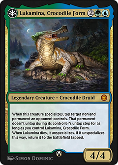 Lukamina, Crocodile Form (HBG-17U) - Alchemy Horizons: Baldur's Gate-1