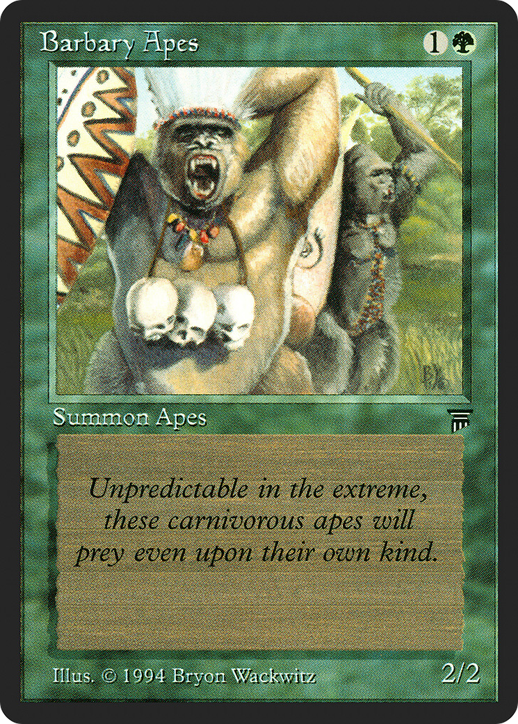 Barbary Apes [Legends]-1