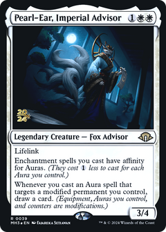 Pearl-Ear, Imperial Advisor [Modern Horizons 3 Prerelease Promos]-1