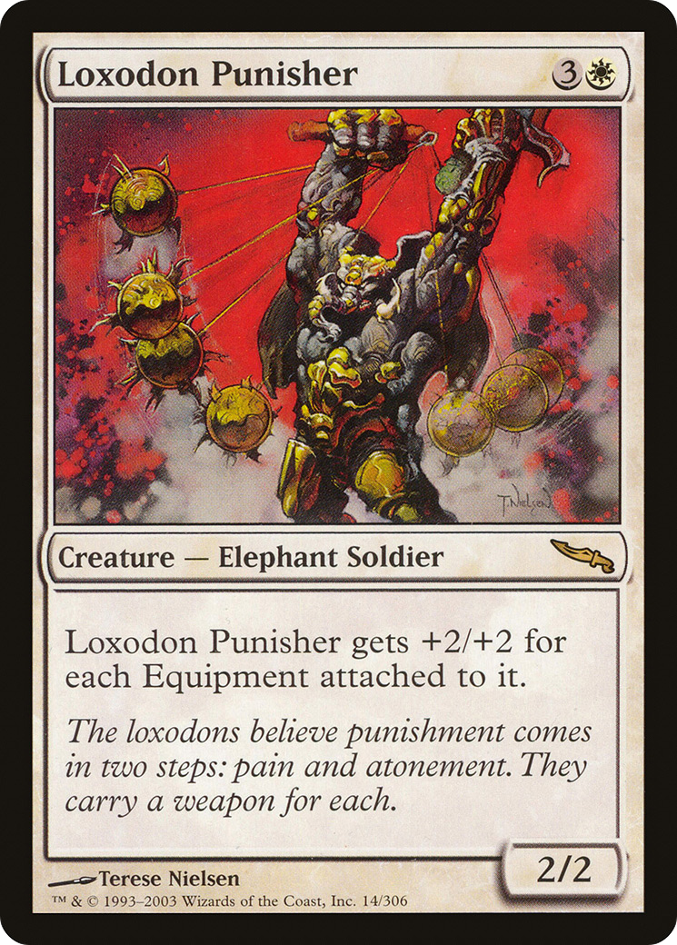 Loxodon Punisher [Mirrodin]-1
