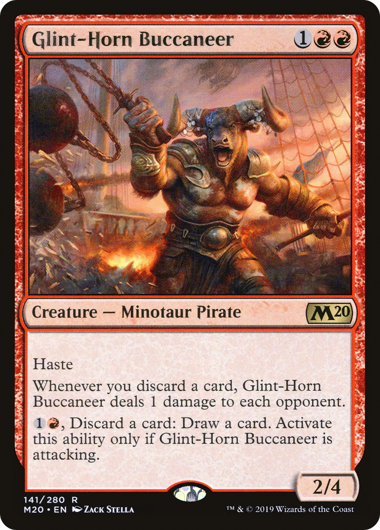 Glint-Horn Buccaneer [Core Set 2020]-1