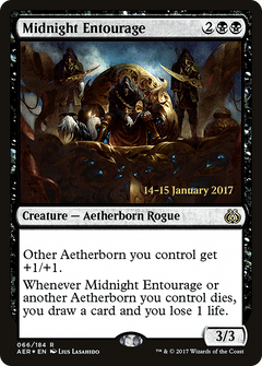 Midnight Entourage [Aether Revolt Prerelease Promos]-1