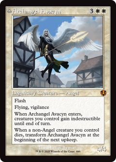 Archangel Avacyn // Avacyn, the Purifier (Retro Frame) [Innistrad Remastered]-3