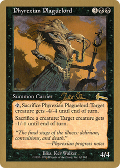 Phyrexian Plaguelord - 1999 Jakub Slemr (ULG) (WCD-) - World Championship Decks 1999-1