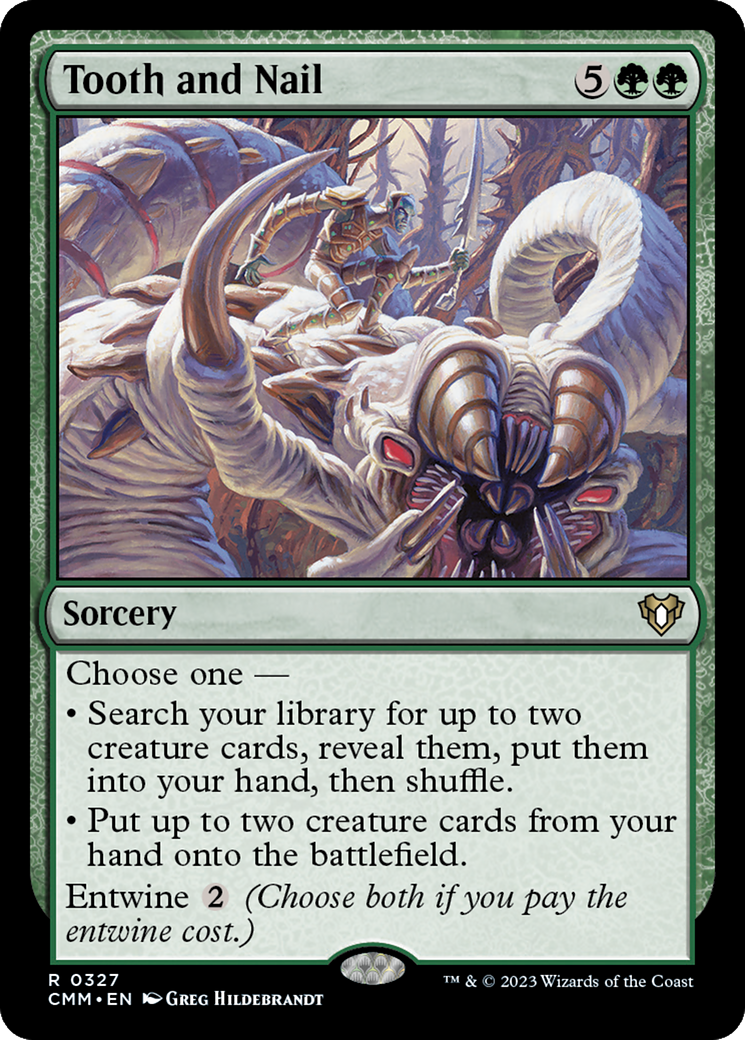 Tooth and Nail [Commander Masters]-1