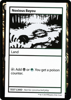 Noxious Bayou (2021 Edition) [Mystery Booster Playtest Cards]-1