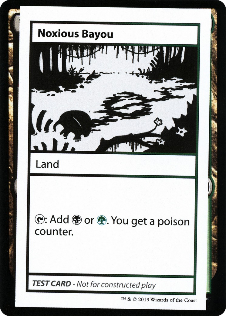 Noxious Bayou (2021 Edition) [Mystery Booster Playtest Cards]-1