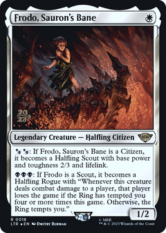 Frodo, Sauron's Bane [The Lord of the Rings: Tales of Middle-Earth Prerelease Promos]-1