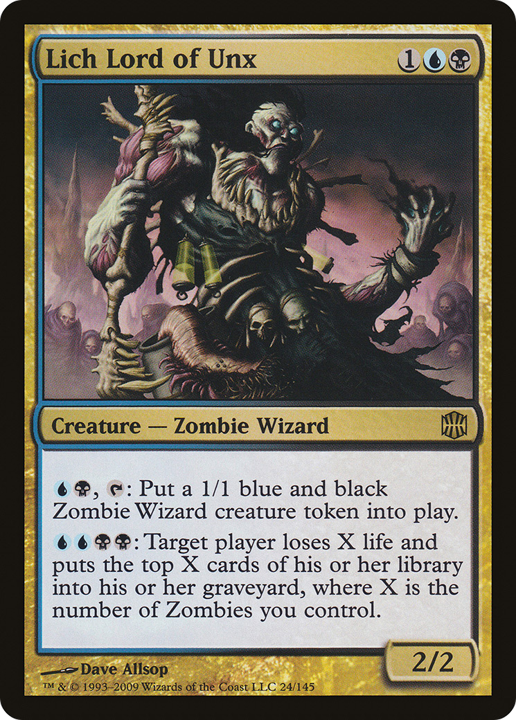 Lich Lord of Unx [Alara Reborn]-1