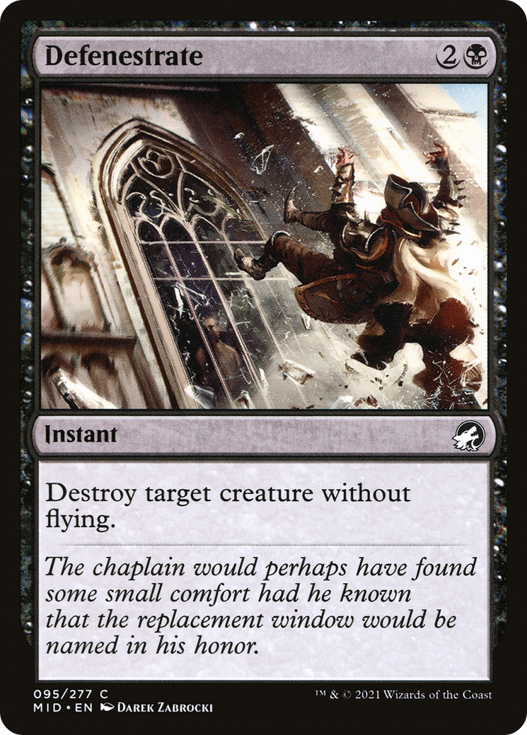 Defenestrate [Innistrad: Midnight Hunt]-1