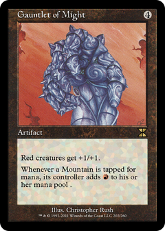 Gauntlet of Might (ME4-202) - Masters Edition IV Foil-1