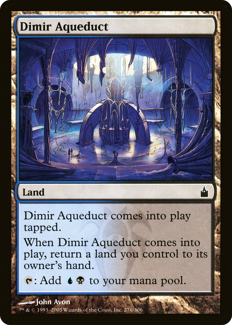 Dimir Aqueduct [Ravnica: City of Guilds]-1