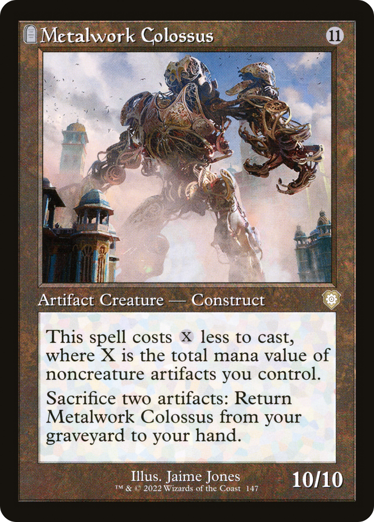 Metalwork Colossus (Retro) [The Brothers' War Commander]-1