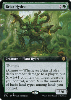 Briar Hydra (Extended Art) [Dominaria United]-1