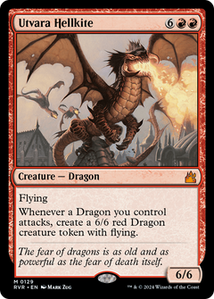 Utvara Hellkite (RVR-129) - Ravnica Remastered Foil-1