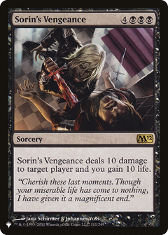 Sorin's Vengeance [The List]-1